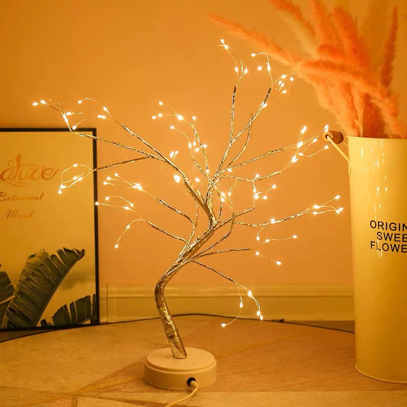 Copper Branch Light (Rice/Round)