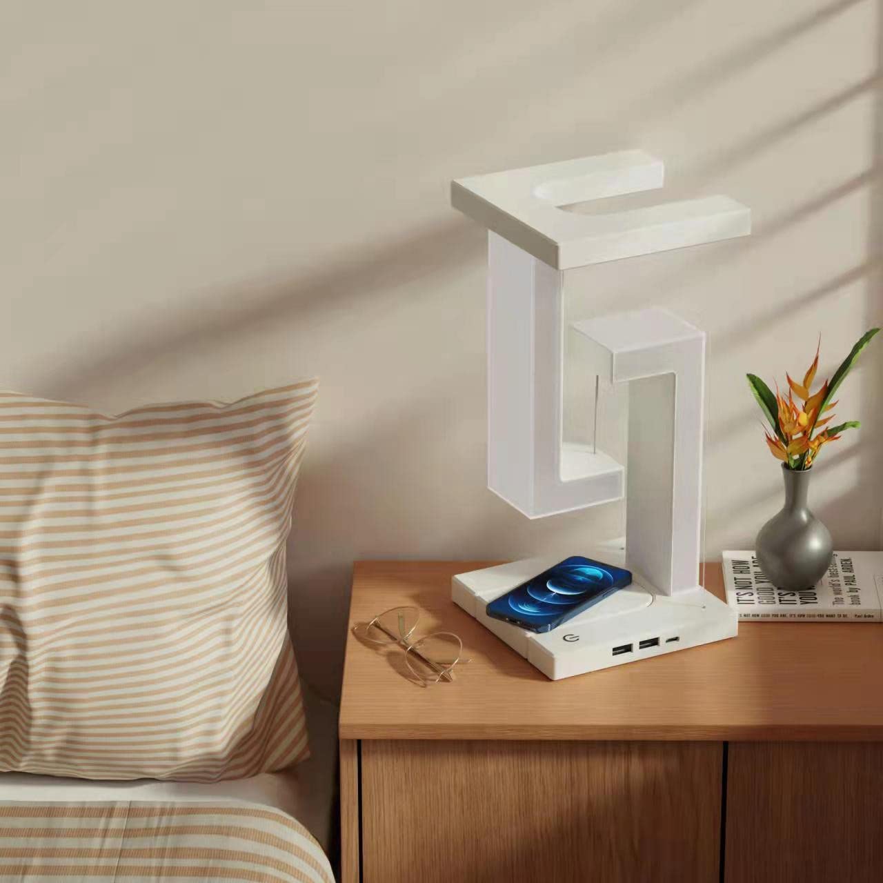 Wireless Charging Suspension Lamp