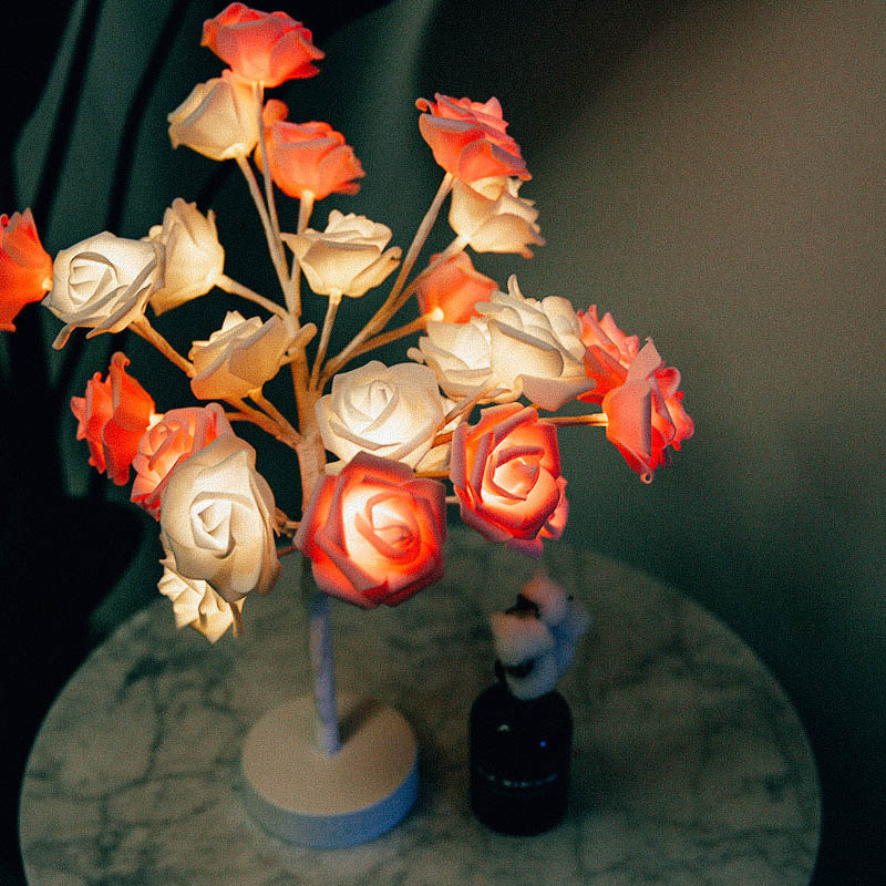 Rose Flower LED Lamp