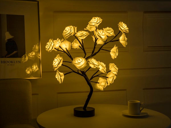 Rose Flower LED Lamp