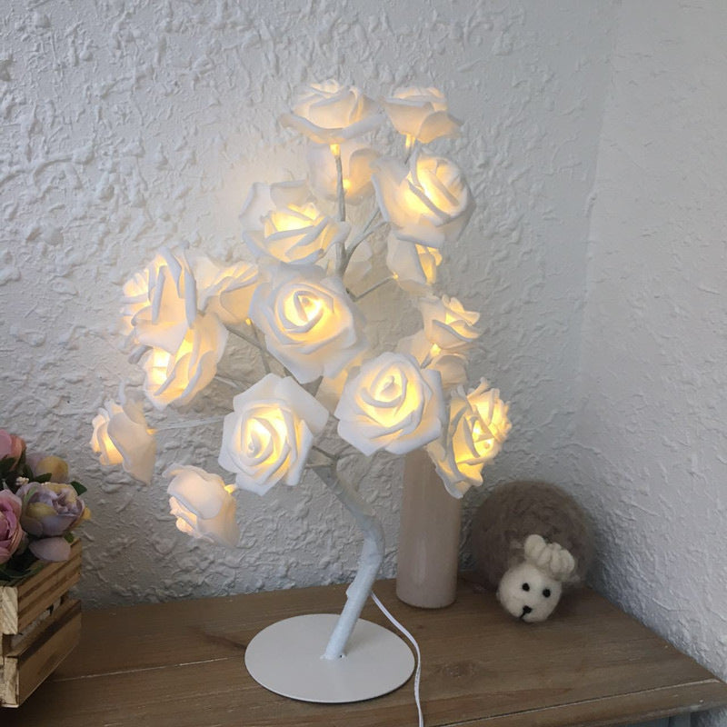 Rose Flower LED Lamp