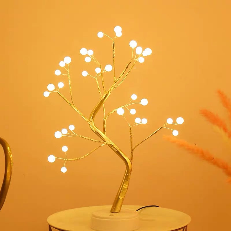 Copper Branch Light (Rice/Round)