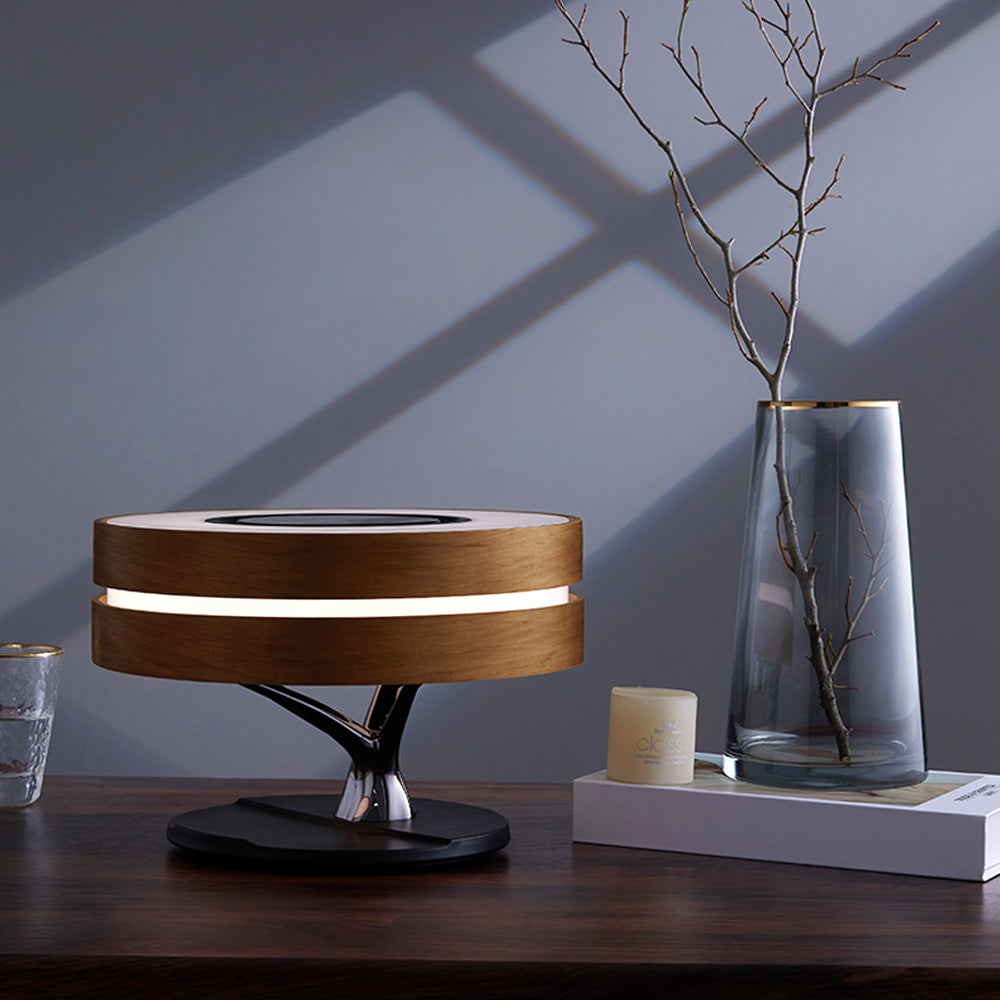 Desk Lamp (Wireless Charging, Bluetooth Speaker)